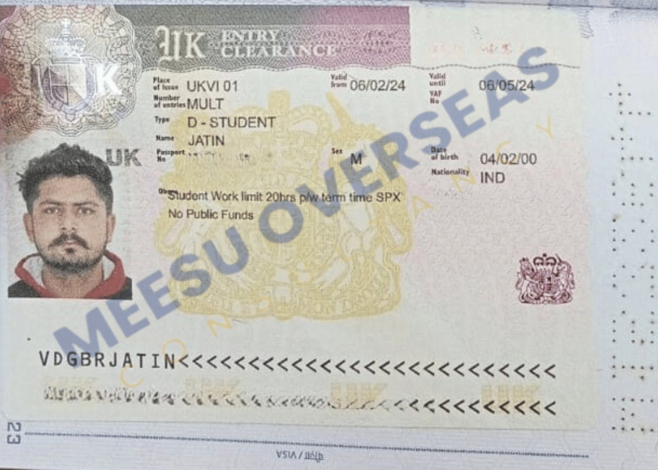 Jatin UK Visa