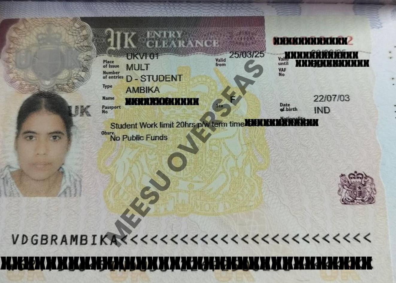 Ambika Uk Study Visa